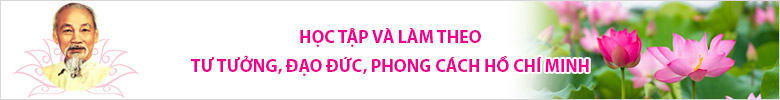 Học tập và làm theo tấm gương đạo đức Hồ Chí Minh